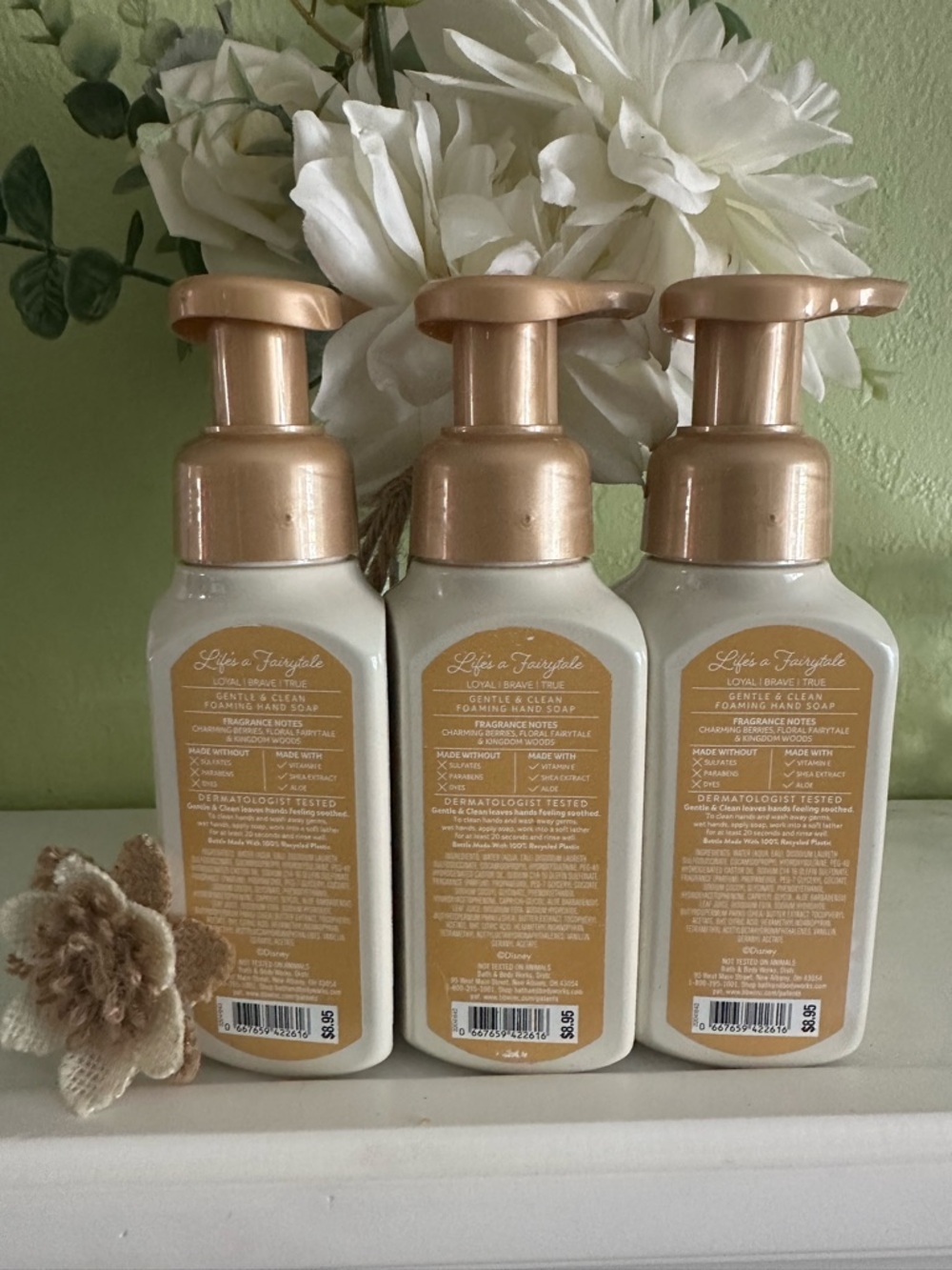 NEW DISNEY SPECIAL EDITION LIFES A FAIRY TALE HANDSOAP BUNDLE ⭐️ - Picture 3 of 5